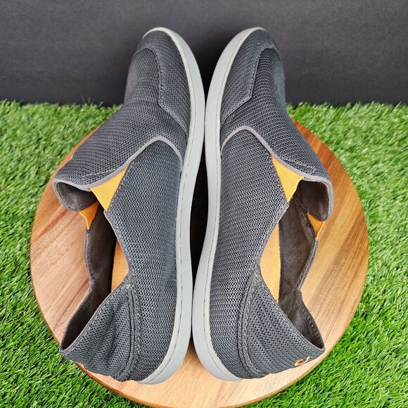 Olukai Nohea Mesh Shoes Mens Size 12 Gray Slip On Casual Comfort 10188-4242 main image 10